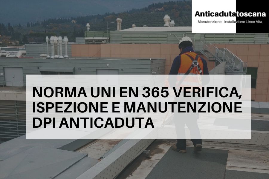 revisione DPI anticaduta manutenzione ispezione