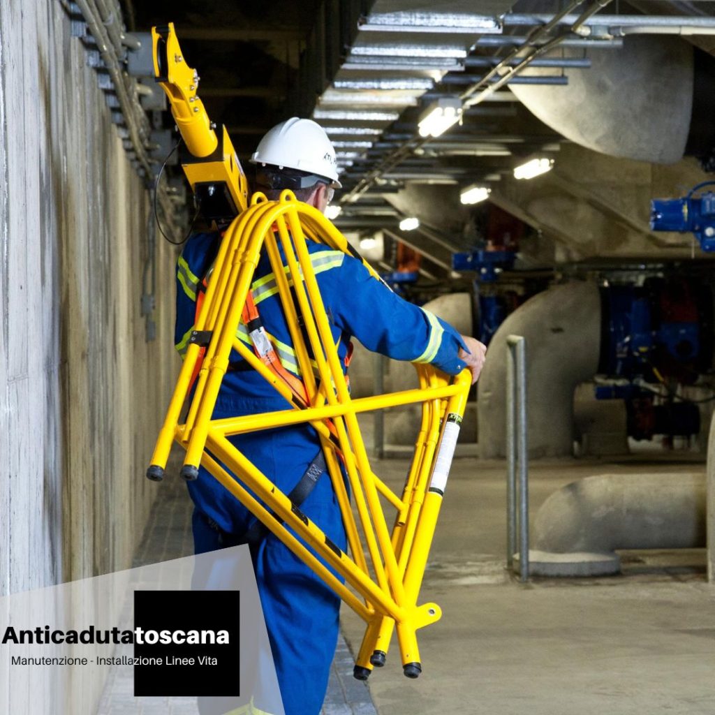Intervento in sicurezza in uno spazio confinato.
